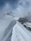 Summit ridge, Monch, Bernese Oberland