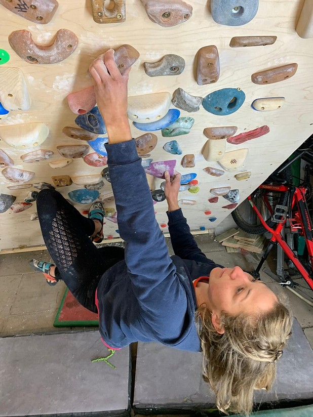 Focusing on the intent of the session rather than the grade of climb used or weight added means we can hit the right intensity.  © Lattice Training