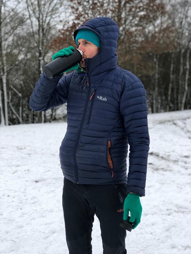 The MultiBev in use on a particularly cold day  © UKC Gear