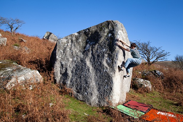 Proof of Concept - arguably the finest problem on the circuit  © Rob Greenwood - UKC