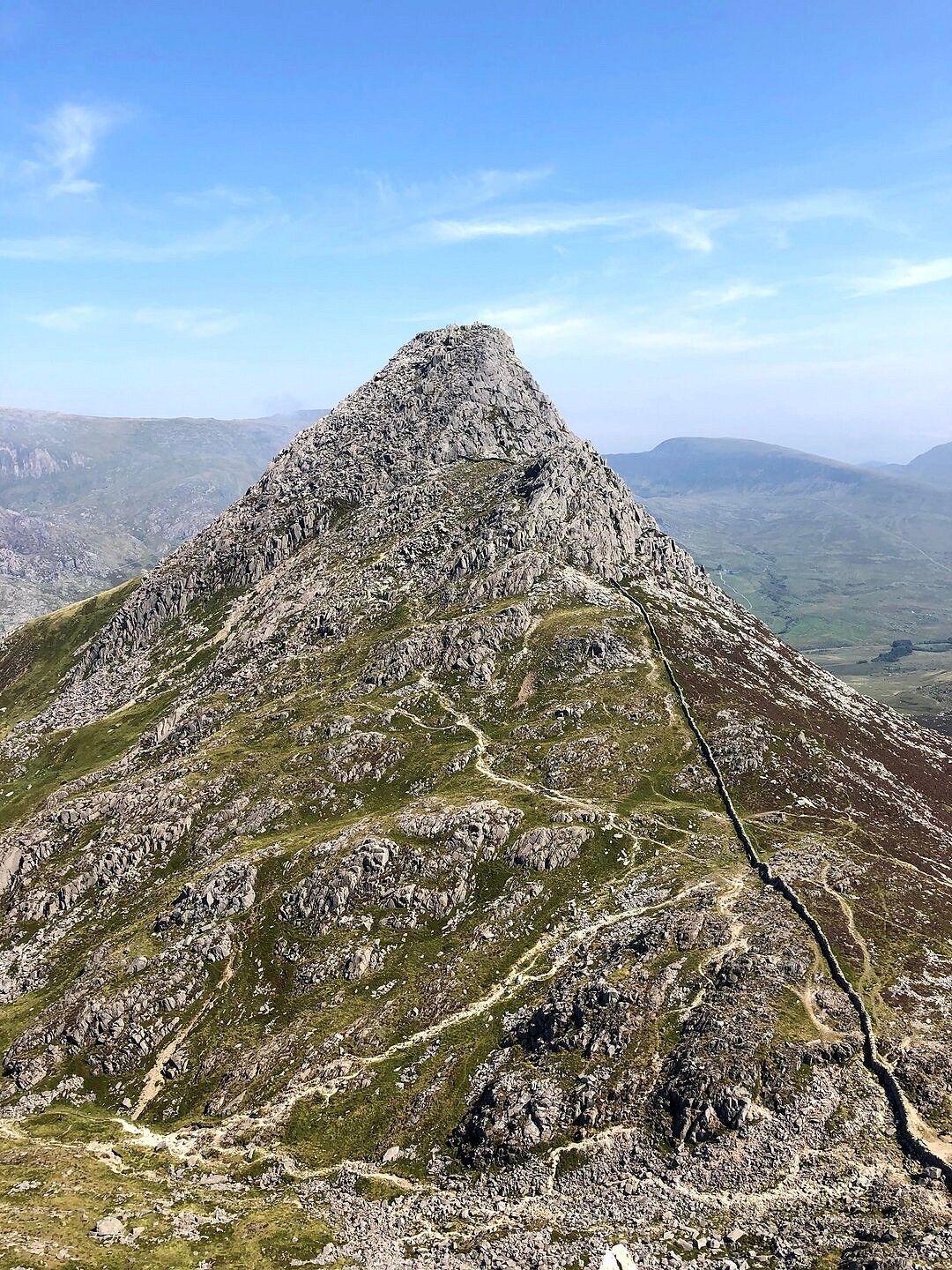 Tryfan from Glyder Fach via Sinisters Gully  © Removed User