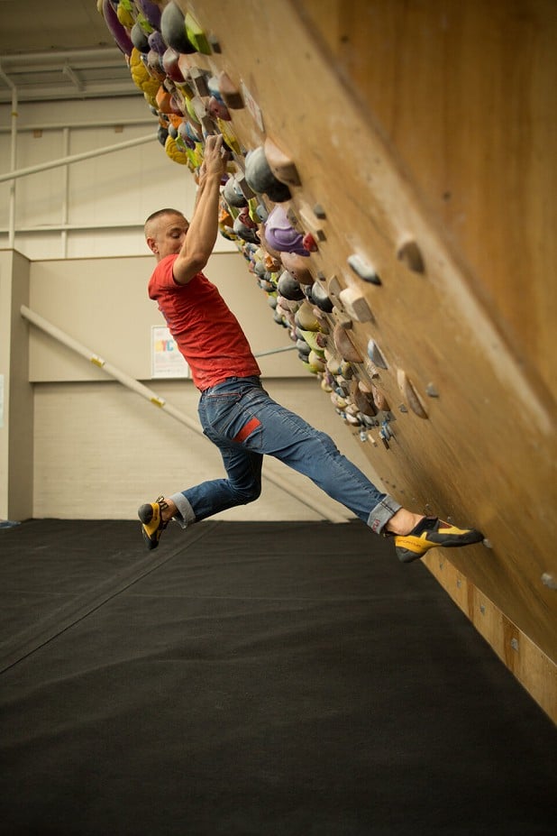 Specific core-drills can be mixed into board sessions.  © Nick Brown - UKC