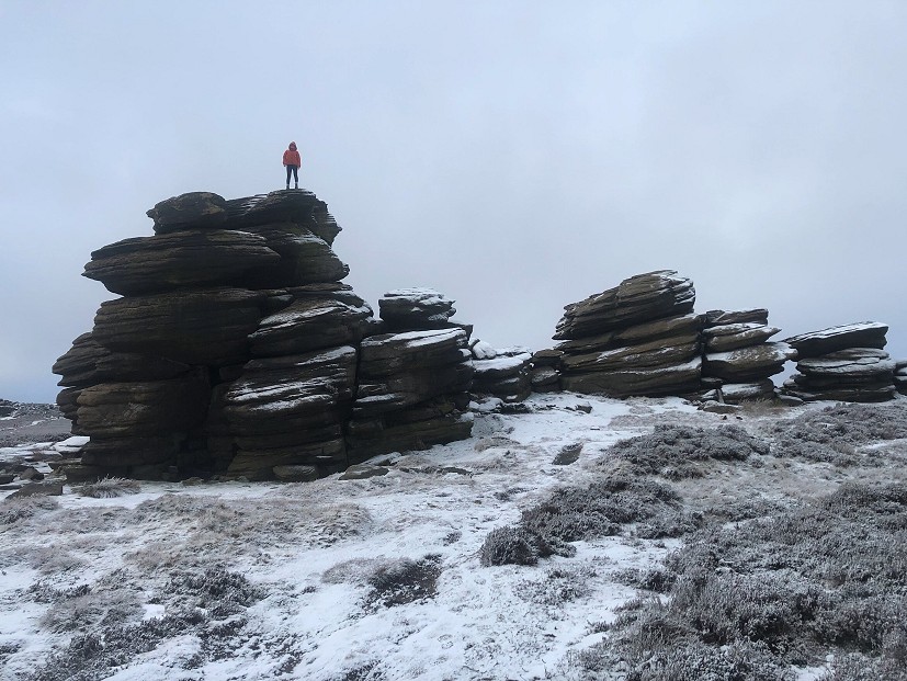 A grey winter day is better for standing on rocks than climbing them  © UKC Articles