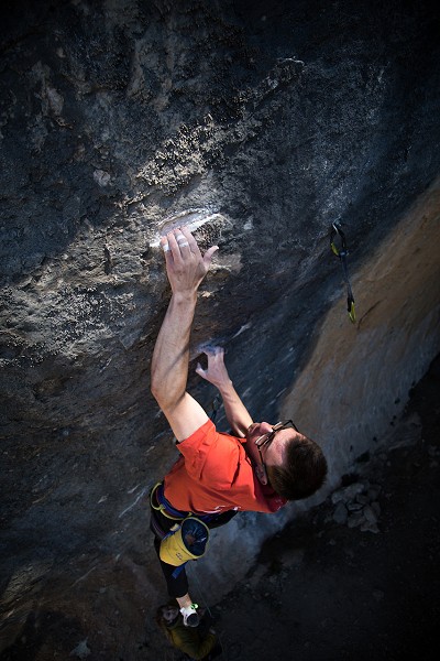 Will Bosi becomes the first Brit to climb 9b+ with King Capella, if confirmed at the grade.  © Band of Birds