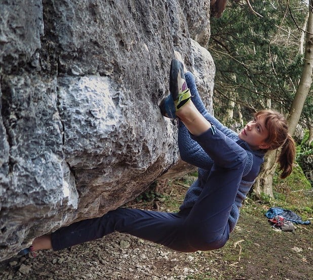 Board training teaches us many lessons which can be applied to climbing, such as how to work hard sequences more efficiently.  © Neil Gresham Collection