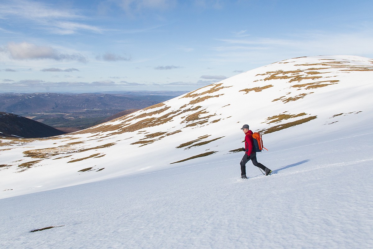 Not just for winter or wet weather, gaiters can be welcome if, for example, it's a sunny day on spring snow   © Dan Bailey