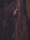 Some great face-climbing on Impure Allure
