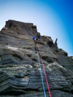 Nathan Moore on Covid Crack on its first ascent