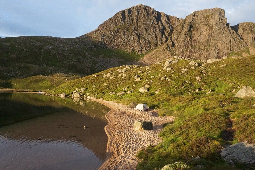 The best known wild camping spots are likely to suffer this year, so it'd be sensible to look elsewhere  © Dan Bailey