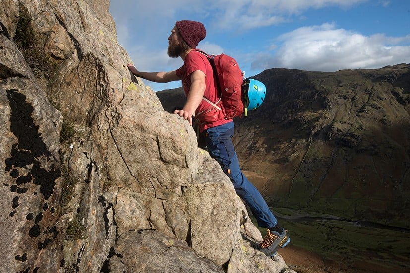 Cam Crag Ridge is hands-down one of the best hands-on routes in the Lake District  © John Fleetwood