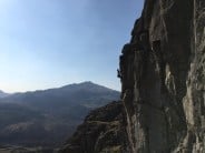 Sunny day on Burnt crag