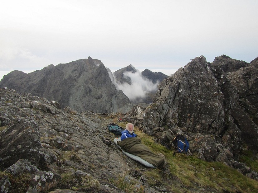Few in their 80s would make it onto the Cuillin ridge, and fewer still sleep up there  © Nick Gardner collection