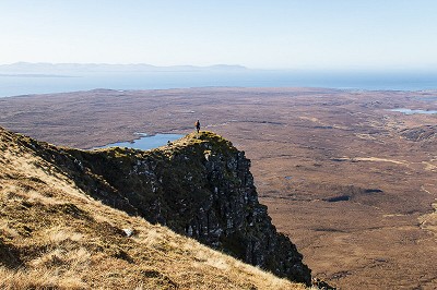 Distant Trotternish from Creag an Fhithich  © Dan Bailey - UKHillwalking.com