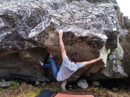 First ascent of Rubble Wrestler