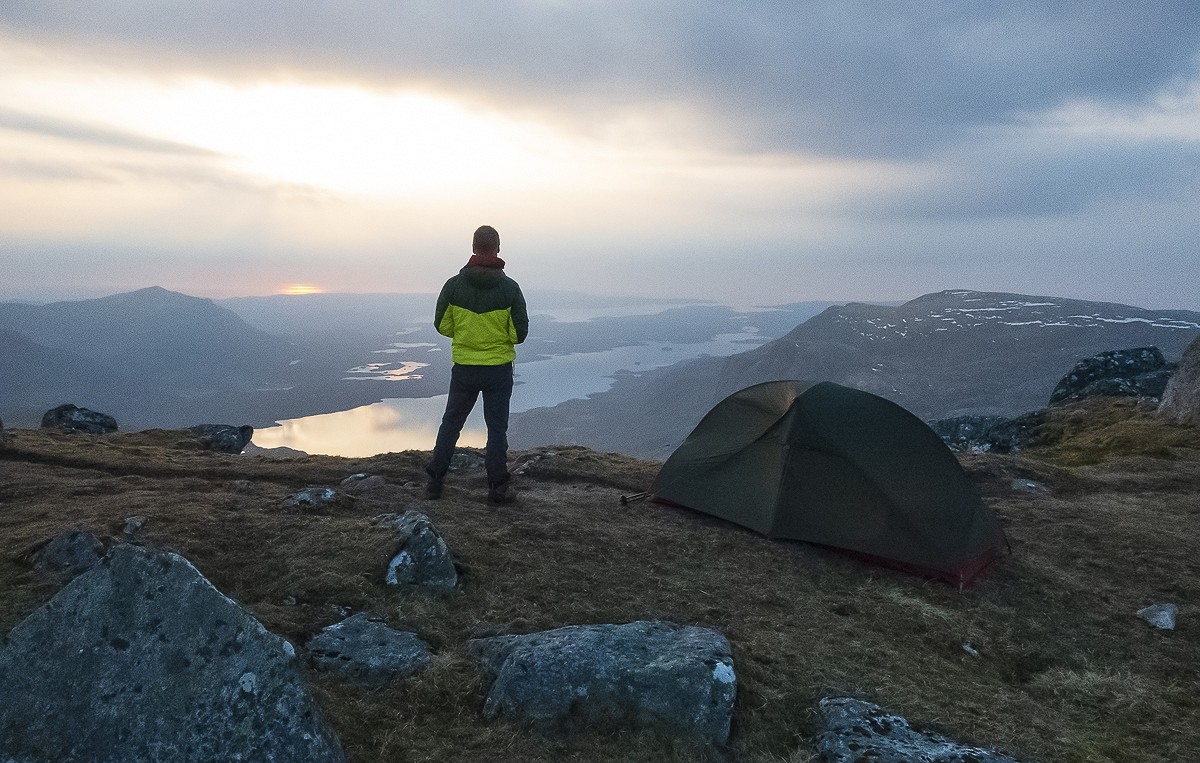 It's light enough for challenging backpacking, but not at the cost of weather performance   © Dan Bailey