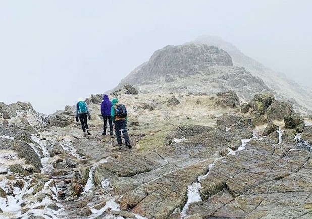 Reconnecting with nature on the Old Man of Coniston  © Jess Hodkinson
