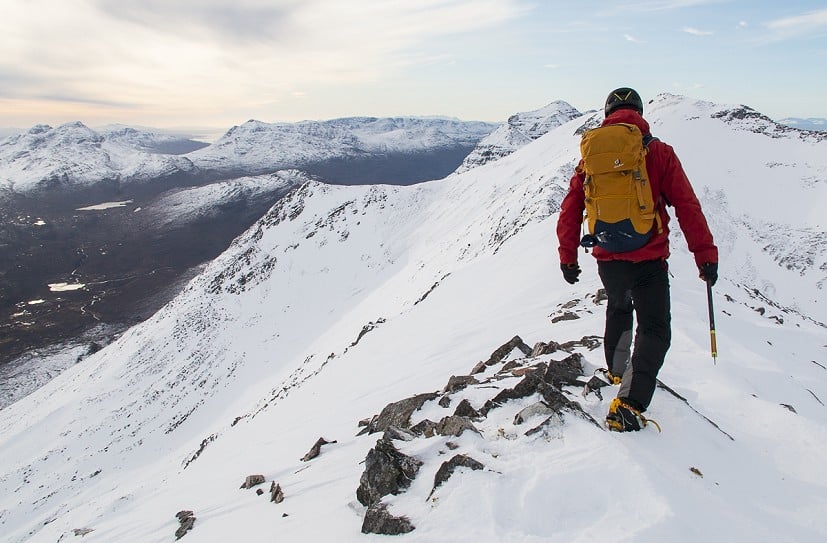 A solid and supportive pack that's well suited to winter hillwalking and mountaineering  © Dan Bailey