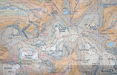 BMC Mountain Map close up