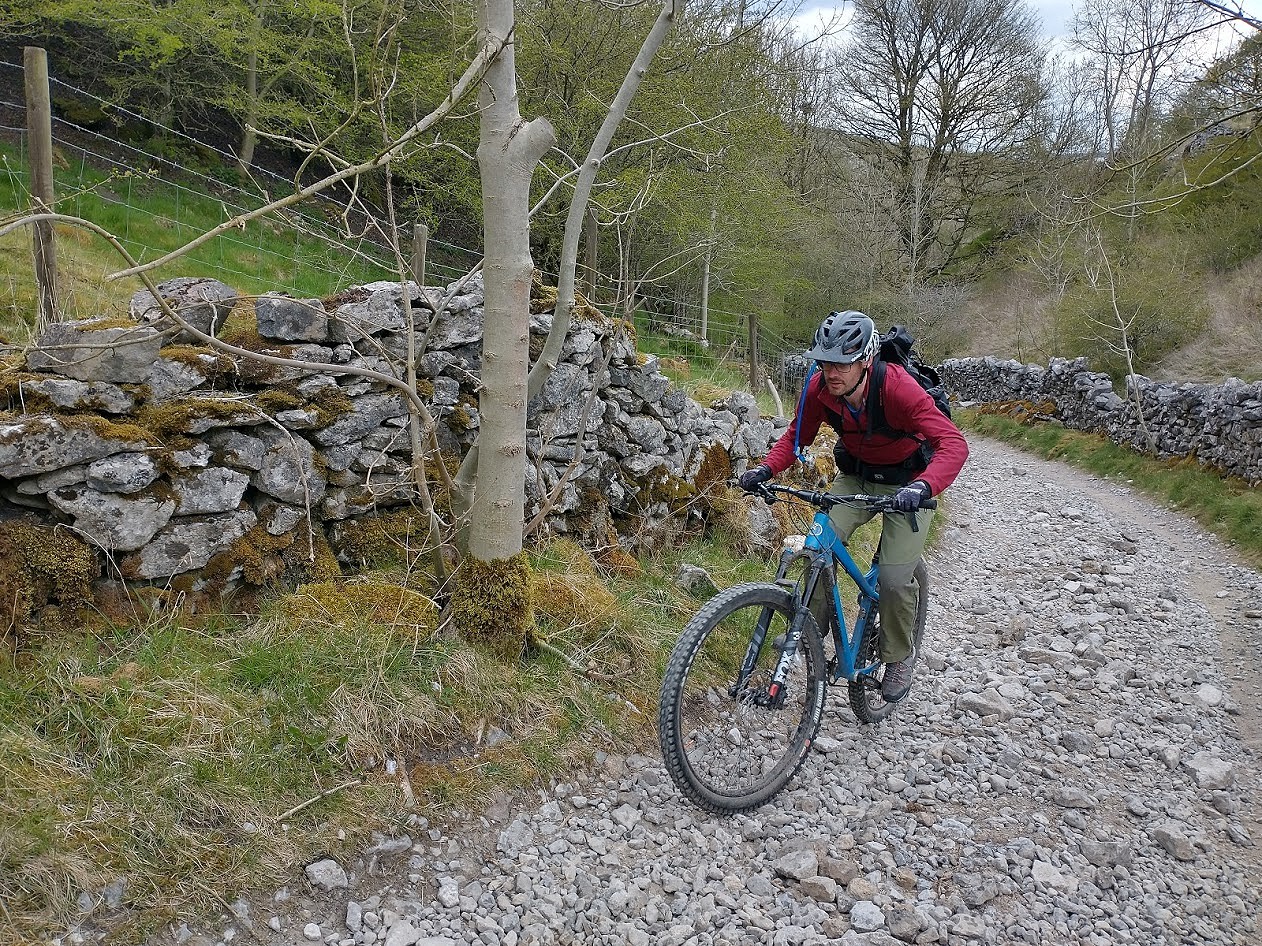 The pain! The pain! Rough and tough climbing out of Pin Dale  © Toby Archer