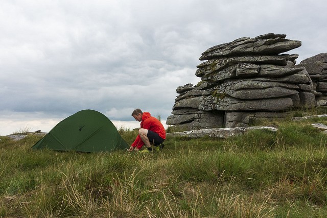 Camping on Dartmoor - where there's a will, perhaps there's still a way  © Dan Bailey