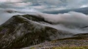 Atmospheric curving ridge walk between Càrn Liath and Braigh Coire Chruinn-bhalgain<br>© Kev R