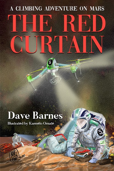 Red Curtain Book Cover  © Dave Barnes