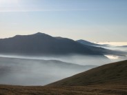 Elider Fawr in cloud inversion