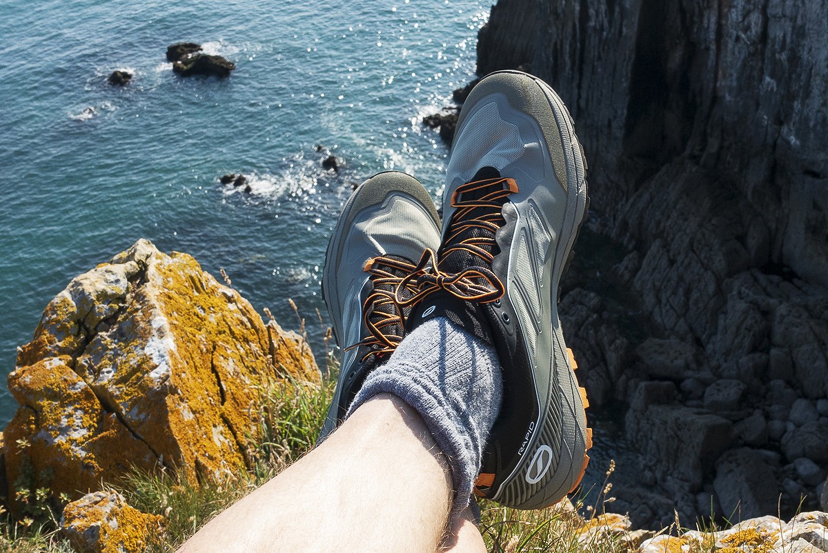 This is a good, breathable shoe for use in warmer weather  © Dan Bailey