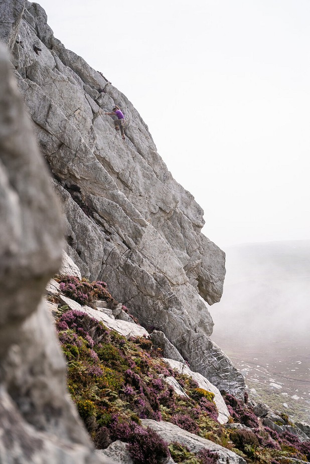 Up in the clouds on Holyhead mountain  © Jake Webb