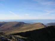 Looking towards Barmouth from the summit of Cader Idris