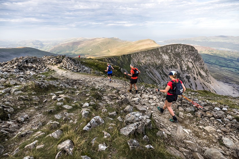 Runners tackled Cadair Idris early on day three  © No Limits Photography