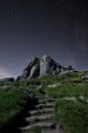 Summit Tor, Clachnaben. Taken during a starry night's bivvy from the final part of the path up from Glen Dye.<br>© Murray Peden