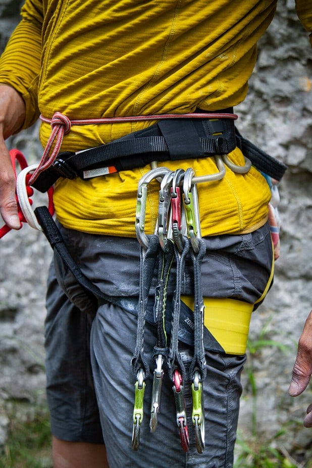 There's not only plenty of space for quickdraws, but plenty of space for gear too  © UKC Gear