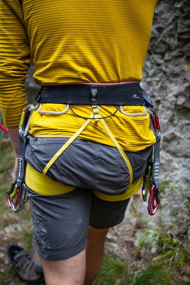 The Zone also features a minimalist rear gear loop, which is essential for trad  © UKC Gear