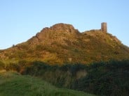 View of Brent Tor from the approach path