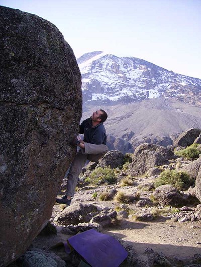 Bouldering on Kilimanjaro  © caedmon_m