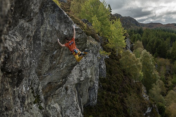 Robbie sticking the difficult finishing moves on What we do in the Shadows E10 7a.  © Michael Cassidy