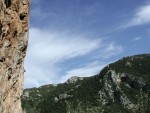 Chris Gore climbing Big (6c+) at Ruota del Tempo, Domusnovas area, Sardinia