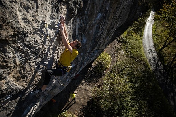 Will Bosi makes the first repeat of Mutation 9a.  © Band of Birds