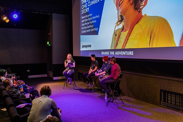 They/Them Q&A  © Kendal Mountain Festival
