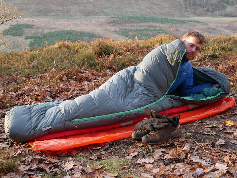 Questar and Prolite Apex on a frosty overnight bivvy  © UKC Gear