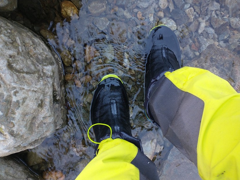 Practically as waterproof as a pair of wellies!  © Toby Archer