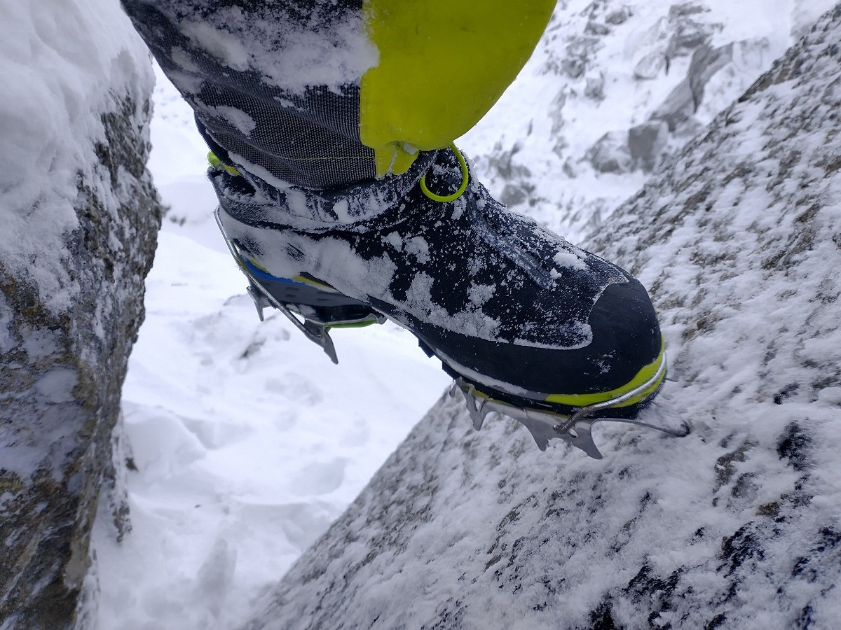 They've proved great for mixed climbing, and I'm looking forward to getting them out on ice when the opportunity arises  © Toby Archer