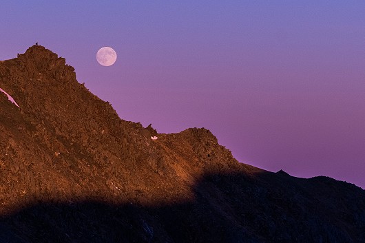 Moonrise over Crib Goch  © LucaC