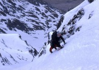 Final slopes on Central Gully