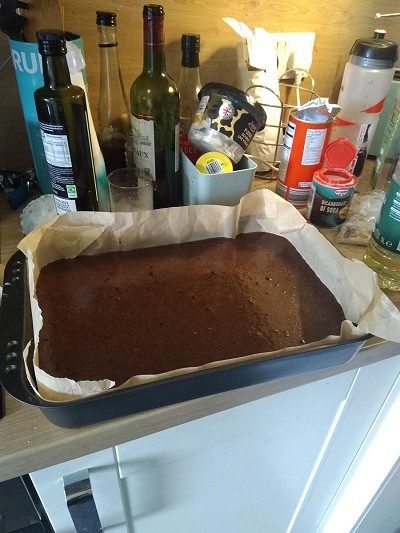 Triple batch of brownie, because it's just so good  © Fliss Freeborn