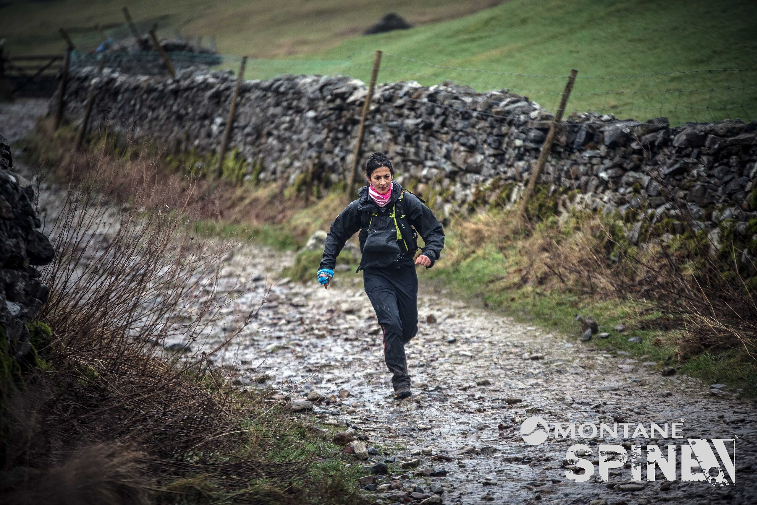Sabrina Verjee took a commanding early lead  © Mick Kenyon/Montane Spine Race