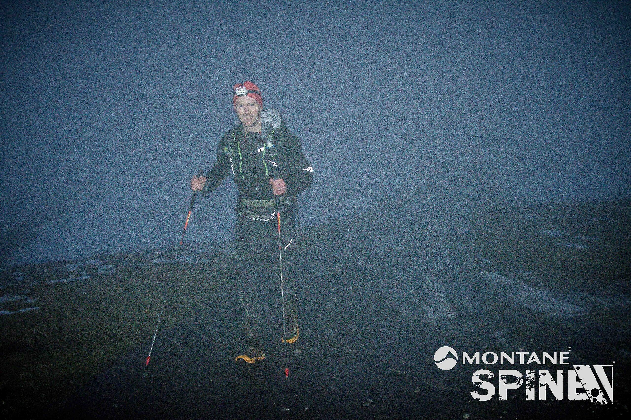 Damian Hall had previously held the record for the Pennine Way  © Mick Kenyon/Montane Spine Race