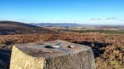 Fine views from Meikle tap trig point today.