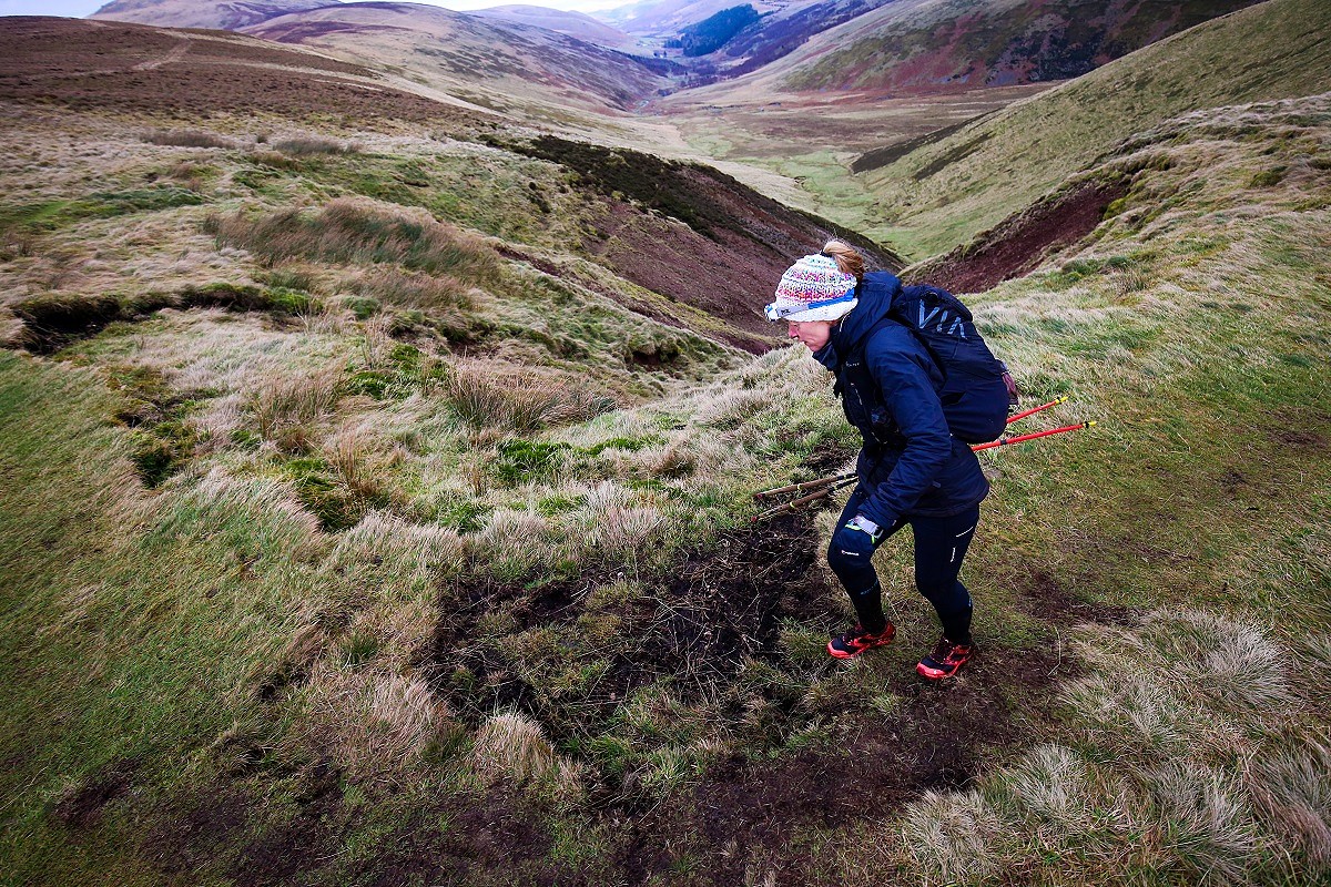 The terrain can be pretty testing...  © Montane Spine Race